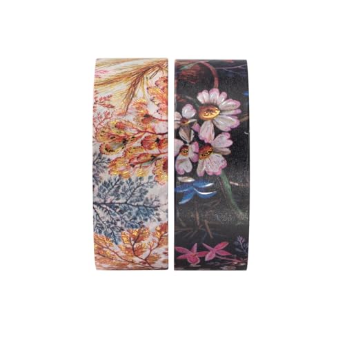 9781439781623: Paperblanks Washi Tape: Anemone & Floralia Metalic Foil, 15mm X 10 M, 1/2