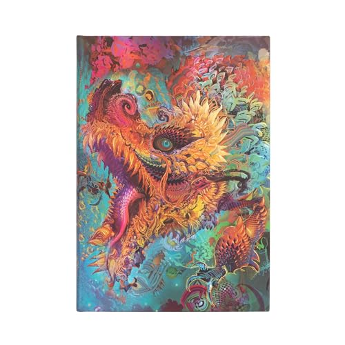 9781439781821: Humming Dragon (Android Jones Collection) Midi Unlined Hardcover Journal: Hardcover, 120 gsm, ribbon marker, memento pouch, elastic closure