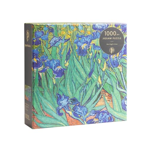 Imagen de archivo de Van Gogh?s Irises 1000 Piece Jigsaw Puzzle: 1000 pieces. Finished puzzle 500x700mm, Boxed 195x195x50mm. a la venta por Gallix