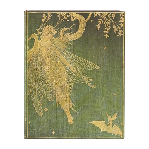 Paperblanks , Olive Fairy (Lang`s Fairy Books) Ultra Lined Softcover Flexi Journal (Elastic Band Closure)