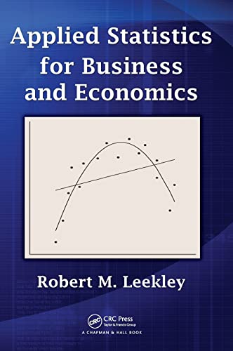 Imagen de archivo de Applied Statistics for Business and Economics a la venta por SecondSale