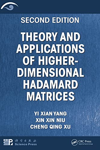 Beispielbild fr Theory and Applications of Higher-Dimensional Hadamard Matrices, Second Edition zum Verkauf von Buchpark