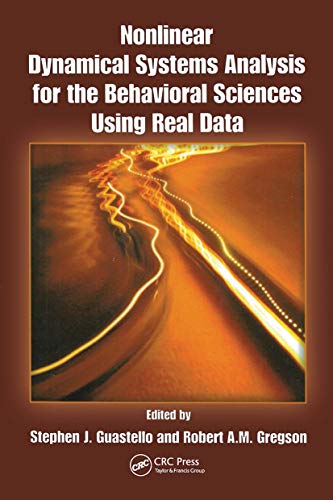 Imagen de archivo de Nonlinear Dynamical Systems Analysis for the Behavioral Sciences Using Real Data a la venta por HPB-Red