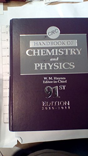 9781439820773: CRC Handbook of Chemistry and Physics, 91st Edition