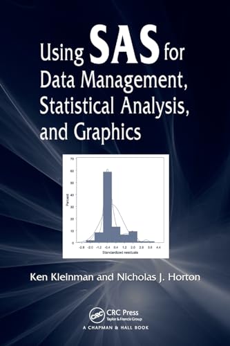 Beispielbild fr Using SAS for Data Management, Statistical Analysis, and Graphics zum Verkauf von HPB-Red