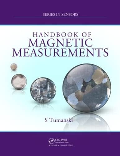 Imagen de archivo de Handbook of Magnetic Measurements (Series in Sensors) a la venta por Chiron Media