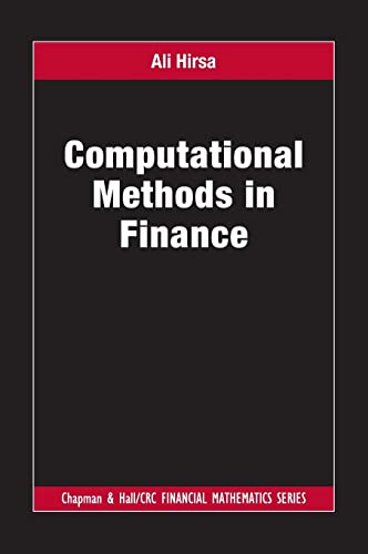 Stock image for Computational Methods in Finance for sale by Better World Books