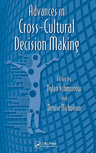 Imagen de archivo de Advances in Cross-Cultural Decision Making (Advances in Human Factors and Ergonomics Series) a la venta por Chiron Media