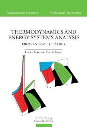9781439835166: Thermodynamics and Energy Systems Analysis: Vol. 1: From Energy to Exergy (Engineering Sciences-mechanical Engineering)