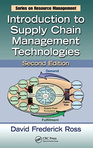 Beispielbild fr Introduction to Supply Chain Management Technologies (Resource Management) zum Verkauf von Textbooks_Source