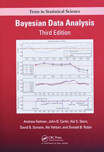 Beispielbild fr Bayesian Data Analysis (Chapman & Hall/CRC Texts in Statistical Science) zum Verkauf von Reader's Corner, Inc.