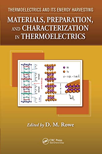 Stock image for Materials, Preparation, and Characterization in Thermoelectrics for sale by ThriftBooks-Dallas