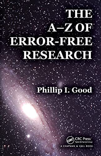 Imagen de archivo de The A-Z of Error-Free Research a la venta por Bright Study Books