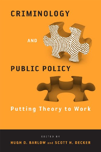 Beispielbild fr Criminology and Public Policy: Putting Theory to Work zum Verkauf von BooksRun