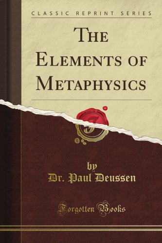 Beispielbild fr The Elements of Metaphysics (Classic Reprint) zum Verkauf von Austin Goodwill 1101