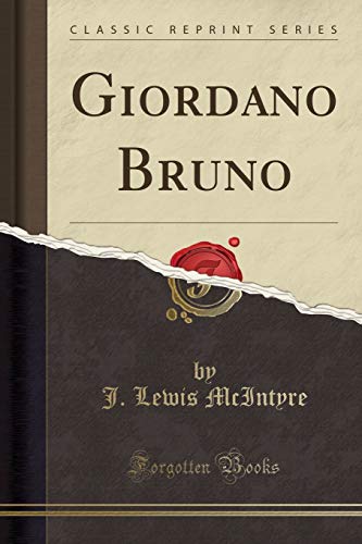 Stock image for Giordano Bruno (Classic Reprint) for sale by PBShop.store US