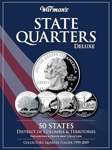 Stock image for State Quarters 1999-2009 Deluxe Collector's Folder: District of Columbia and Territories, Philadelphia and Denver Mints (Warman's Collector Coin Folders) for sale by Orion Tech
