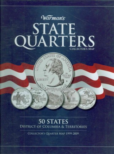 Stock image for Warman's State Quarter Collector's Map: Collector's Quarter Map 1999-2009 for sale by ThriftBooks-Atlanta