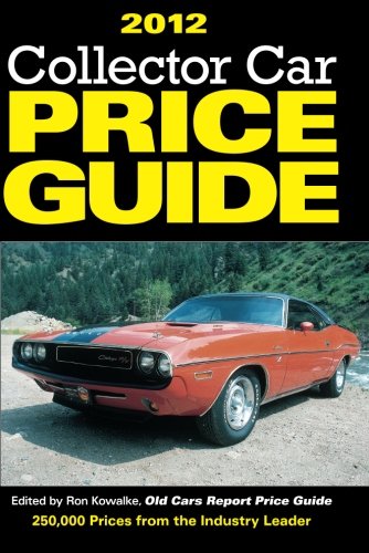 Imagen de archivo de 2012 Collector Car Price Guide a la venta por Better World Books