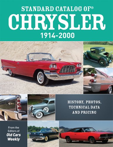 Beispielbild fr Standard Catalog of Chrysler, 1914-2000 : History, Photos, Technical Data and Pricing zum Verkauf von Better World Books