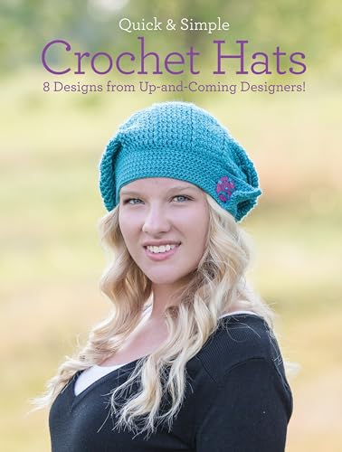 9781440234675: Quick & Simple Crochet Hats: 8 Designs from Up-and-Coming Designers!