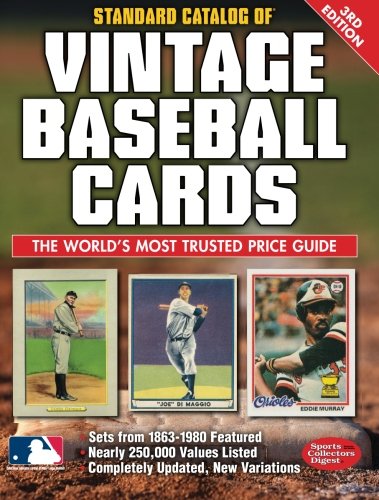Beispielbild fr Standard Catalog of Vintage Baseball Cards zum Verkauf von Regent College Bookstore