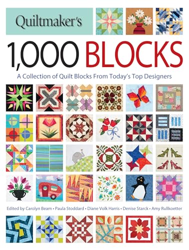Beispielbild fr Quiltmakers 1,000 Blocks: A Collection of Quilt Blocks from Todays Top Designers zum Verkauf von Goodwill Books