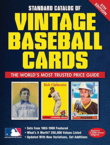 Beispielbild fr Standard Catalog of Vintage Baseball Cards zum Verkauf von HPB-Ruby