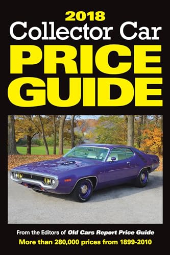 Stock image for 2018 Collector Car Price Guide for sale by Better World Books