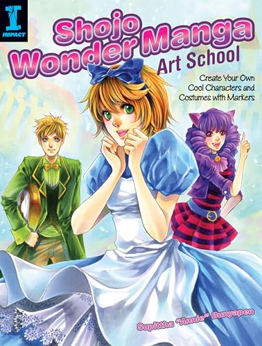 Imagen de archivo de Shojo Wonder Manga Art School: Create Your Own Cool Characters and Costumes with Markers a la venta por Gulf Coast Books