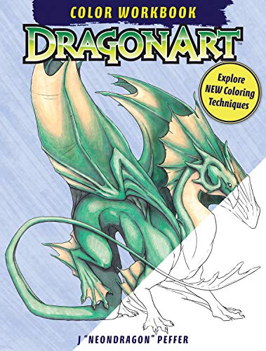 9781440318641: DragonArt Color Workbook: Explore New Coloring Techniques