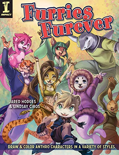 Stock image for Furries Furever: Draw and Color Anthro Characters in a Variety of Styles for sale by HPB-Movies