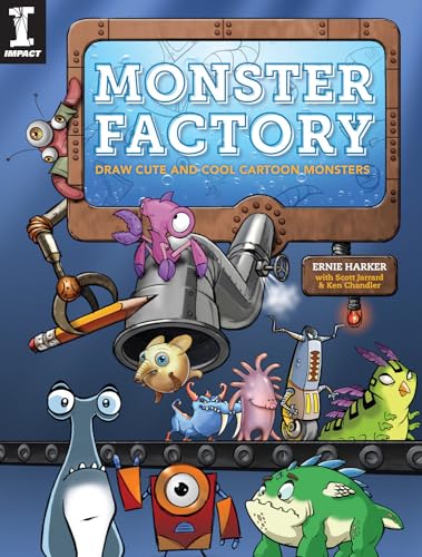 Beispielbild fr Monster Factory: Draw Cute and Cool Cartoon Monsters zum Verkauf von WorldofBooks