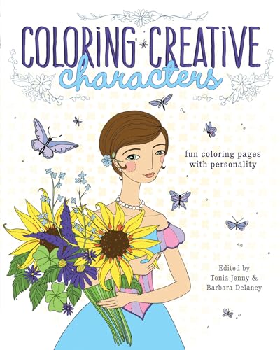 Imagen de archivo de Coloring Creative Characters: Fun Coloring Pages with Personality a la venta por Big River Books