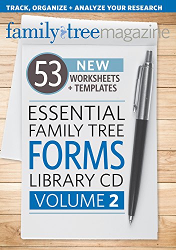 Stock image for Essential Family Tree Forms Library CD, Volume 2 for sale by SecondSale