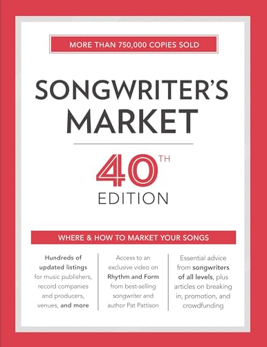 Beispielbild fr Songwriter's Market 40th Edition : Where and How to Market Your Songs zum Verkauf von Better World Books