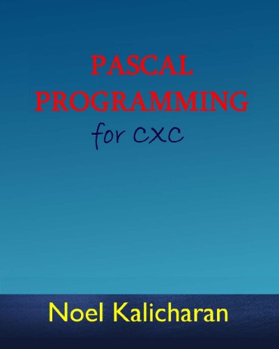 Imagen de archivo de Pascal Programming for CXC a la venta por Revaluation Books