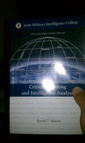 9781440441271: Critical Thinking and Intelligence Analysis