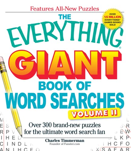 9781440500015: The Everything Giant Book of Word Searches Volume II: Over 300 brand-new puzzles for the ultimate word search fan
