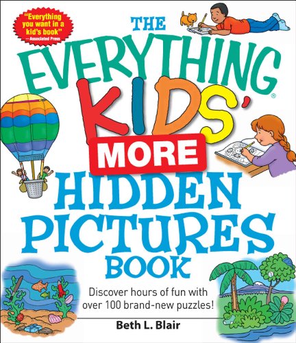 Beispielbild fr The Everything Kids' More Hidden Pictures Book: Discover hours of fun with over 100 brand-new puzzles! zum Verkauf von Wonder Book