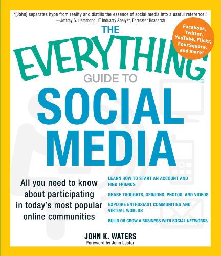 Beispielbild fr Guide to Social Media : All You Need to Know about Participating in Today's Most Popular Online Communities zum Verkauf von Better World Books