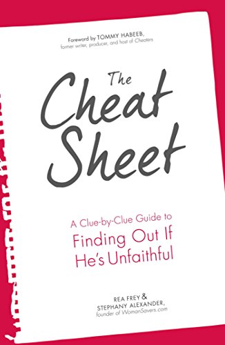 Stock image for The Cheat Sheet: A Clue-by-Clue Guide to Finding Out If He's Unfaithful for sale by SecondSale