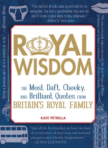 Stock image for Royal Wisdom the Most Daft, Cheeky, and Brilliant Quotes from Britain's Royal Family for sale by Booked Experiences Bookstore
