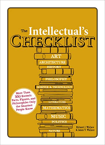 Stock image for The Intellectual's Checklist for sale by SecondSale