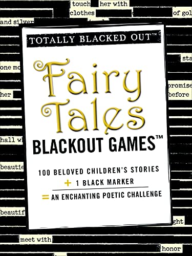 Beispielbild fr Fairy Tales Blackout Games zum Verkauf von TextbookRush