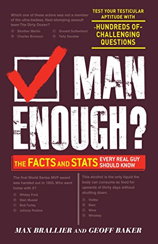 9781440533389: Man Enough?: The Facts and Stats Every Real Guy Should Know