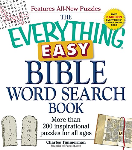 9781440542695: The Everything Easy Bible Word Search Book: More than 200 inspirational puzzles for all ages