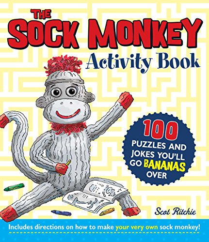 9781440544101: The Sock Monkey Activity Book: 100 puzzles and jokes you'll go bananas over