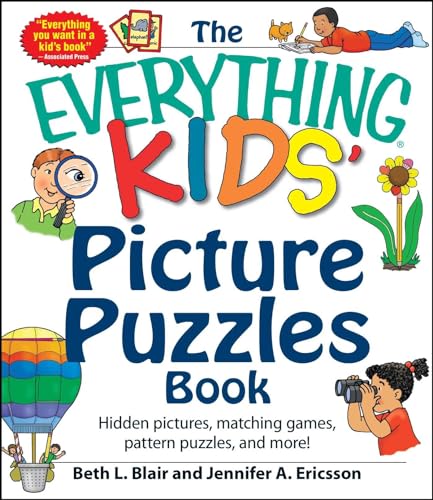 Imagen de archivo de The Everything Kids' Picture Puzzles Book: Hidden Pictures, Matching Games, Pattern Puzzles, and More! a la venta por SecondSale