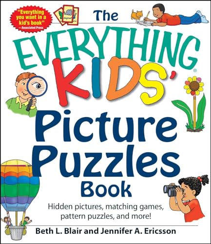 Stock image for The Everything Kids Picture Puzzles Book: Hidden Pictures, Matching Games, Pattern Puzzles, and More! (Everything Kids Series) for sale by Goodwill